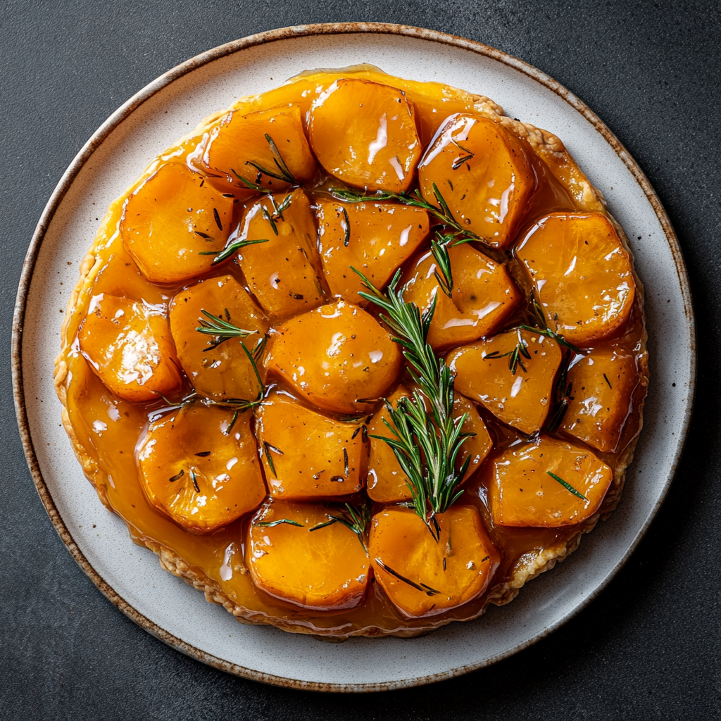 Golden Squash Tarte Tatin