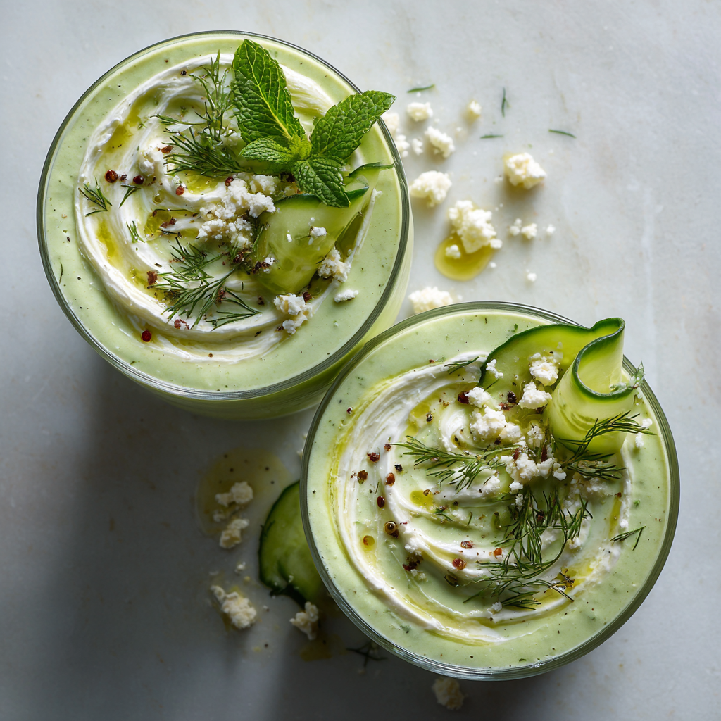 Spring Green Potato Mezze Smoothie