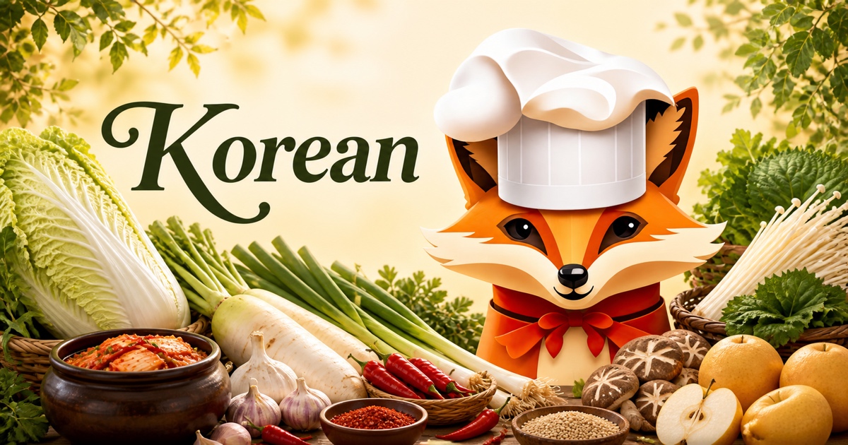 Korean recipes